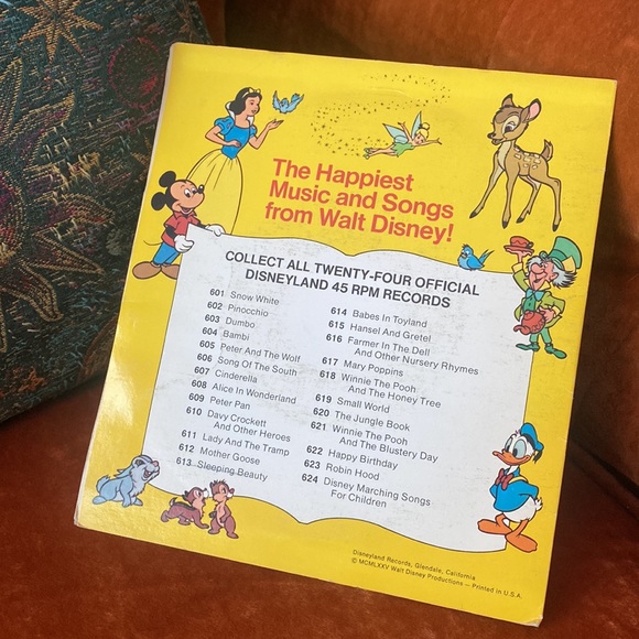 Vintage Disneyland Vinyl record - Disney’s Mother Goose rhymes - Picture 4 of 4